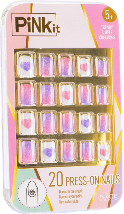 Nice: Pink It Press On Nails