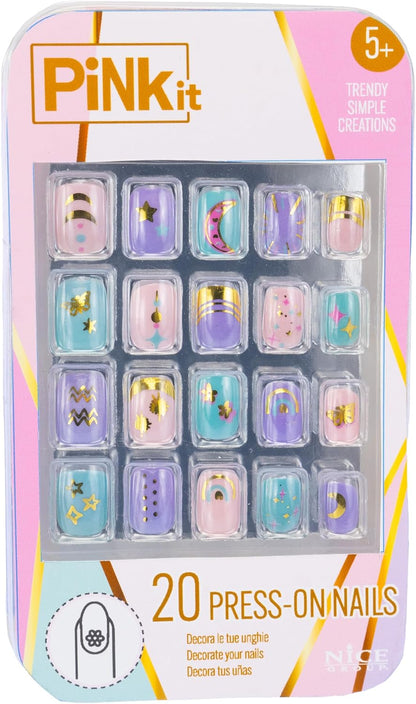 Nice: Pink It Press On Nails
