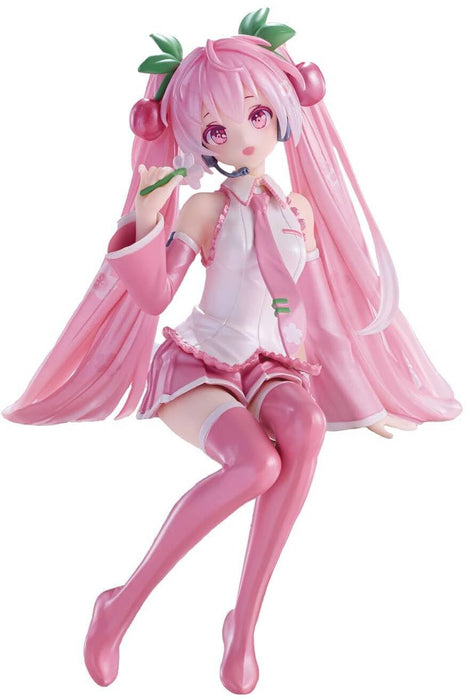 Furyu Sakura Miku 2024 Pearl Colour Ver. Fig. 15 cm Hatsune Miku Noodle Stopper