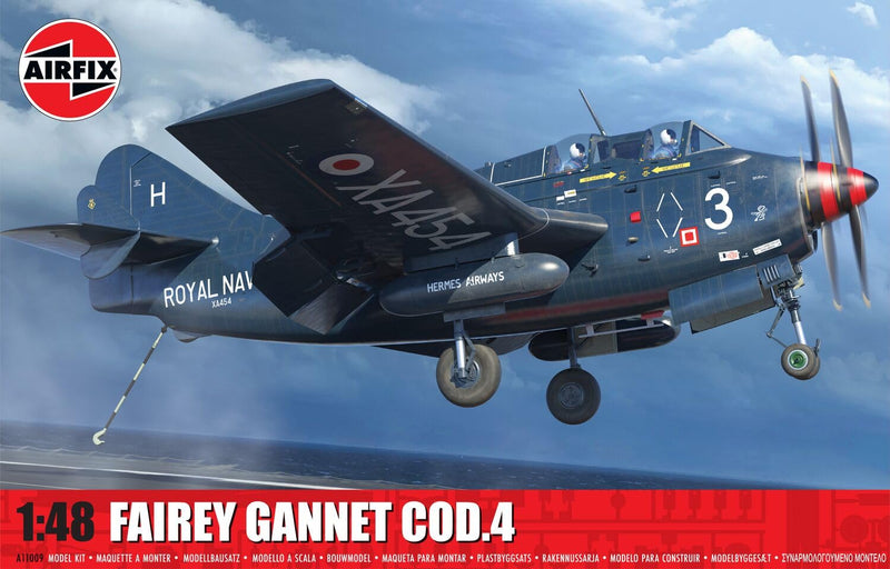 Airfix A11009 Fairey Gannet COD.4, Aircraft for Ages + 8 Years