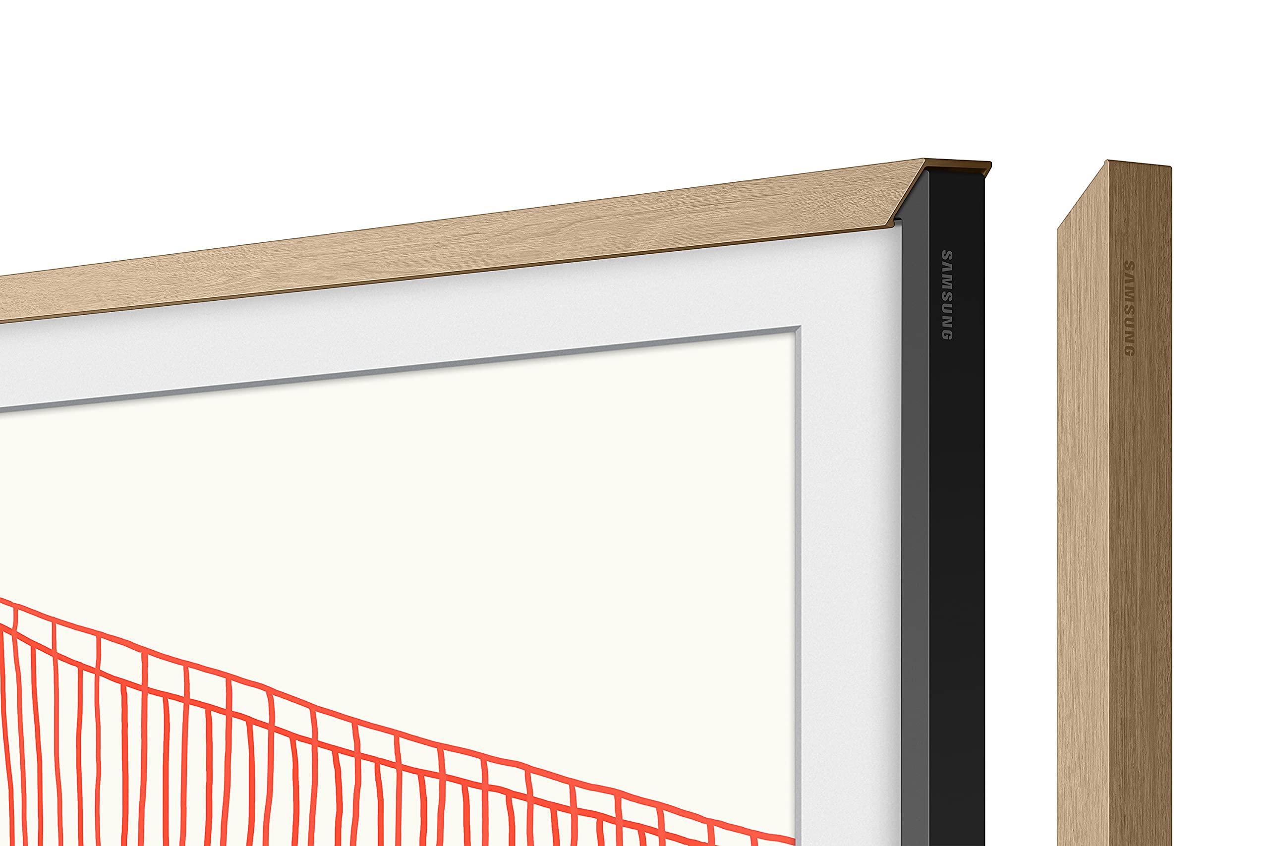 INCHTeak Bezel for Samsung The Frame TV 50 INCH INCH INCH