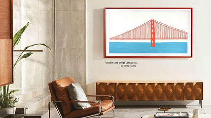 INCHTeak Bezel for Samsung The Frame TV 50 INCH INCH INCH