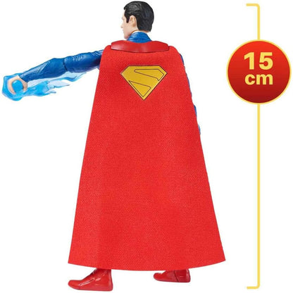 DC Comics, SUPERMAN, Green Lantern, Epic Strike Action Figure, 15-cm Tall, Authentic Movie Styling, Includes 2 Accessories, Kids’ Toys for Boys and Girls Aged 4 and Up