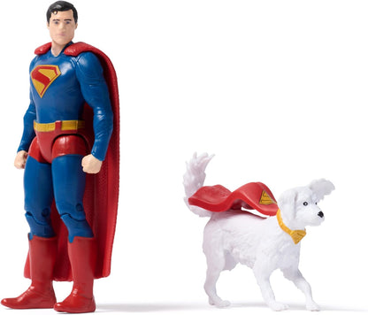 DC Comics, SUPERMAN Fortress of Solitude Battle Set, 3 Action Figures, Accessories, Pretend Play Super Heroes Kids’ Toys For Boys and Girls Aged 4 and Up