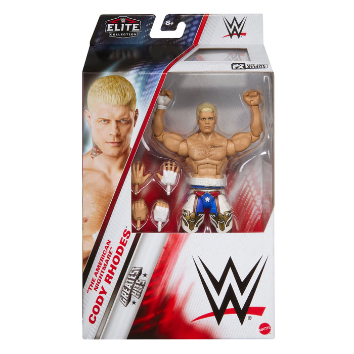 WWE Cody Rhodes Elite Greatest Hits 8 Toy Wrestling Action Figure