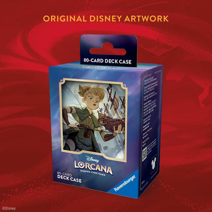 Ravensburger Disney Lorcana Deck Box Tinkerbell Set 8 Reign of Jafar - Gift Set for Adults & Kids Age 8 Years Up - Collectable TCG