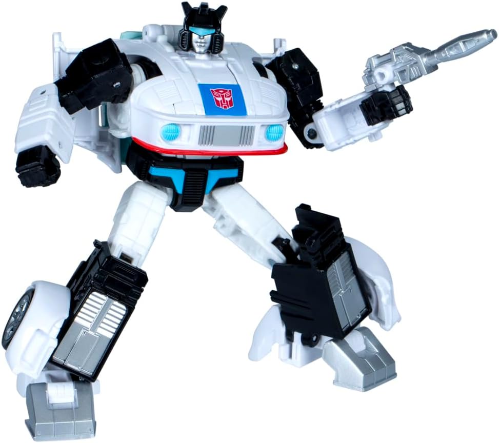 Transformers Toys Studio Series Deluxe Class Transformers: The Movie Autobot Jazz, action figure di conversione da 11,4 cm, giocattoli robot, 8+