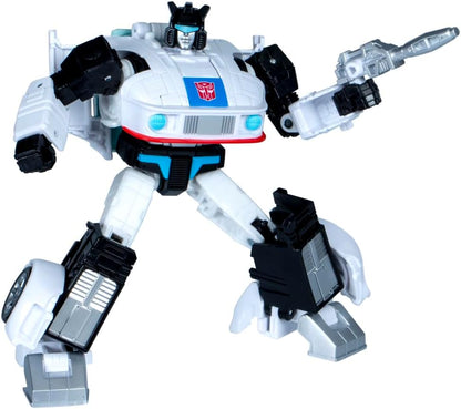 Transformers Toys Studio Series Deluxe Class Transformers: The Movie Autobot Jazz, action figure di conversione da 11,4 cm, giocattoli robot, 8+