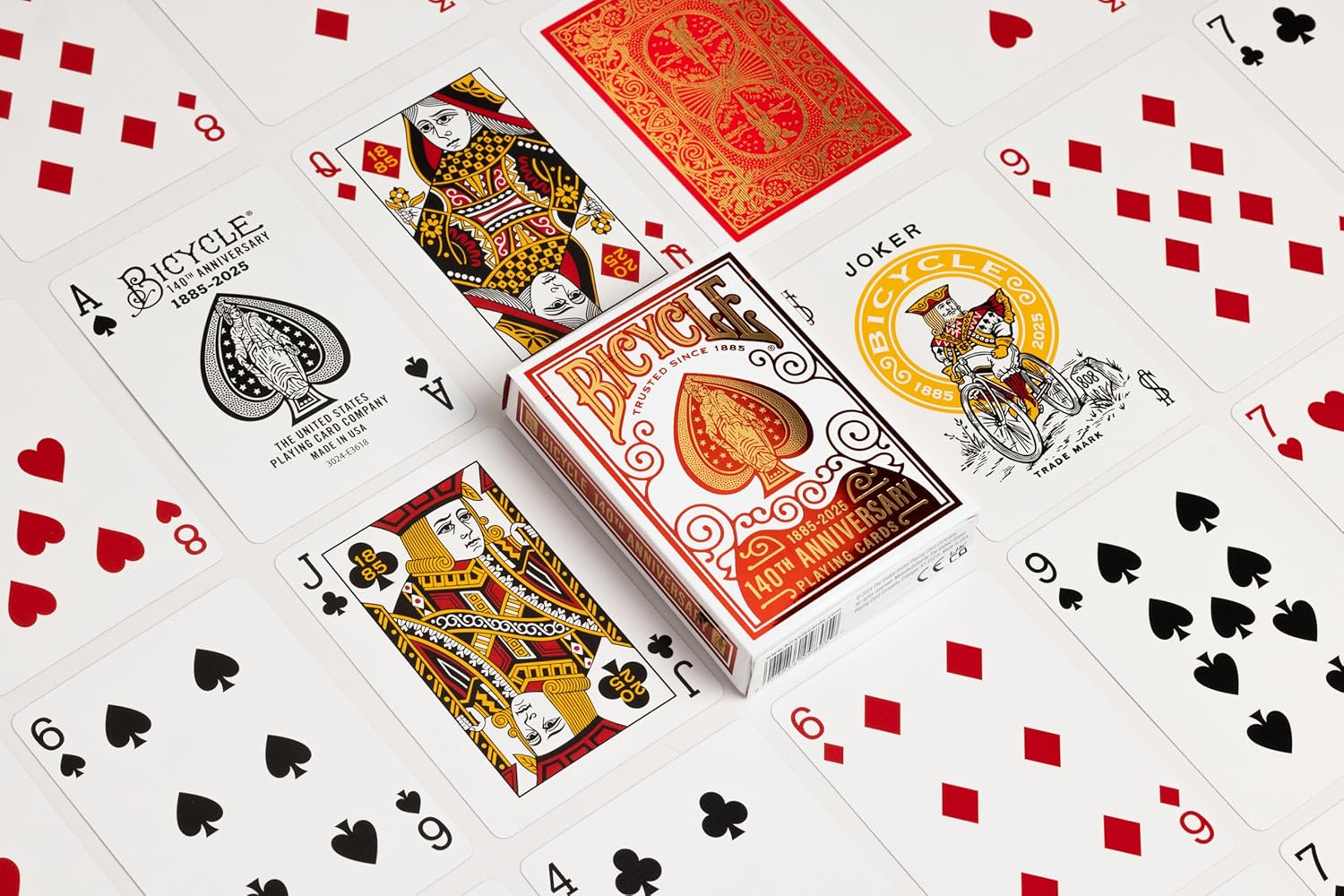 Bicicletta 140 (Designer Spielkarten, Poker, Skat...