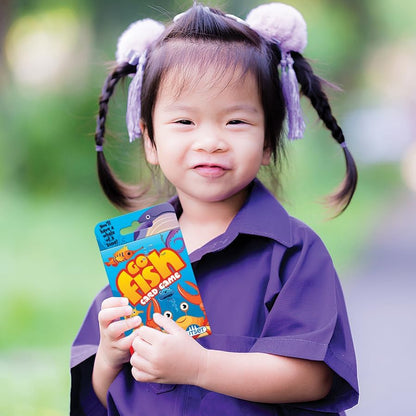 Outset Media Go Fish Card Game - The Classic Card Game Featured on 36 Over-Sized Cards for 2 to 4 Players Ages 4 and up