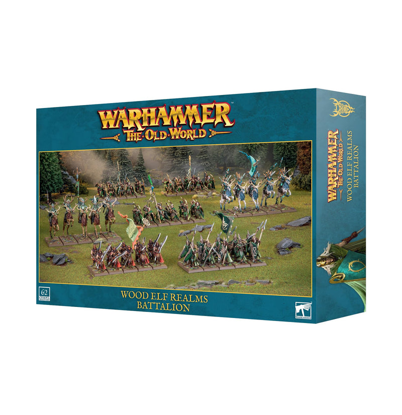 Games Workshop - Warhammer - The Oid World - Wood Elf Realms: Battalion (Army Box Set