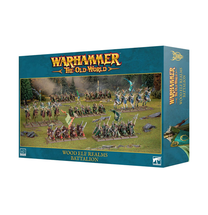 Games Workshop - Warhammer - The Oid World - Wood Elf Realms: Battalion (Army Box Set