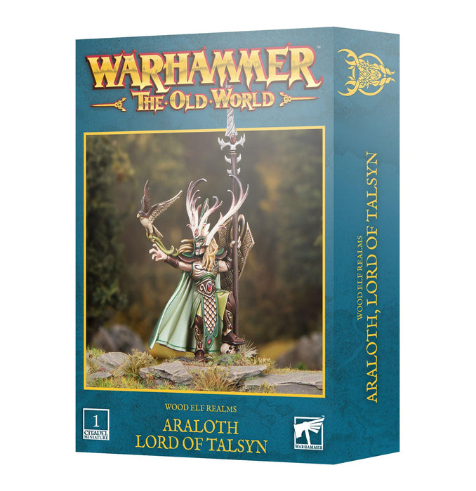 Games Workshop - Warhammer - The Oid World - Wood Elf Realms: Araloth Lord of Talsyn