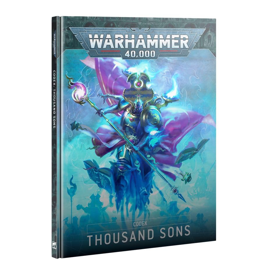 Games Workshop Warhammer 40,000 - Codex: Thousand Sons (2025-10th Edition) - printed rulebook