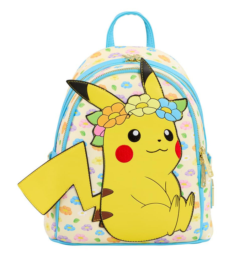 Loungefly Pokémon Pikachu Floral Crown Mini sac à dos