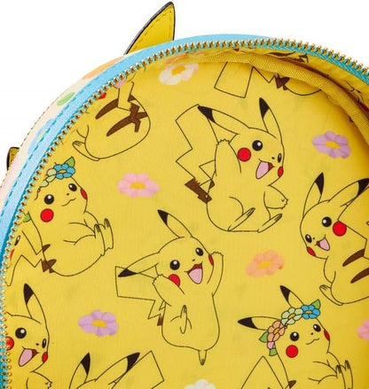 Loungefly Pokémon Pikachu Floral Crown Mini sac à dos