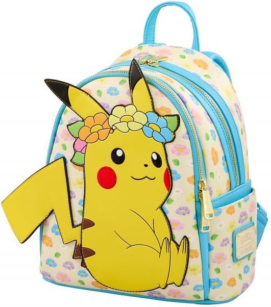 Loungefly Pokémon Pikachu Floral Crown Mini sac à dos