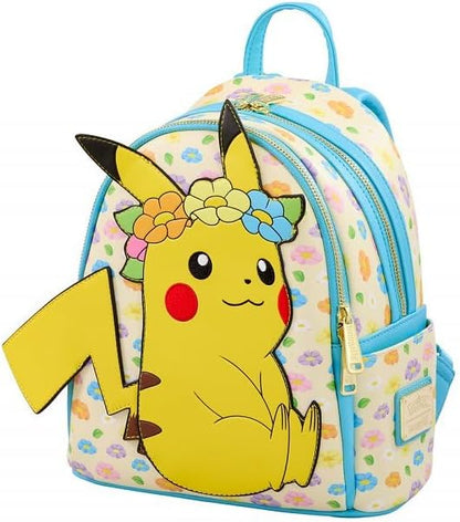 Loungefly Pokémon Pikachu Floral Crown Mini sac à dos