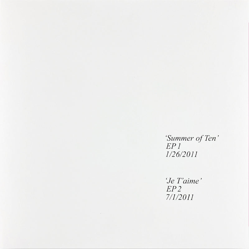 Summer of Ten/Je T'aime