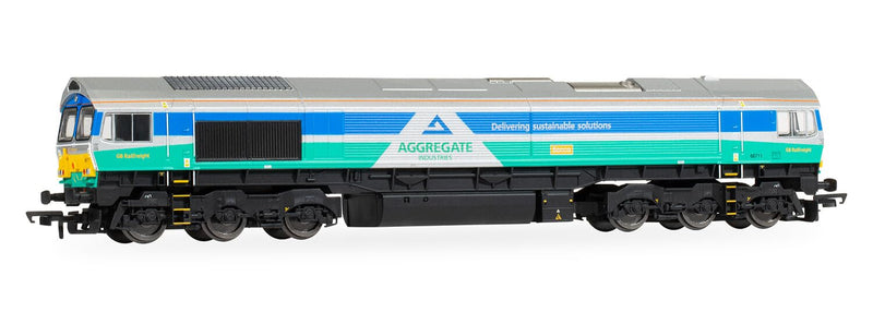 Hornby R30428TXS RailRoad Plus with Sound Aggregates Class 66 Sence 6671100 gauge