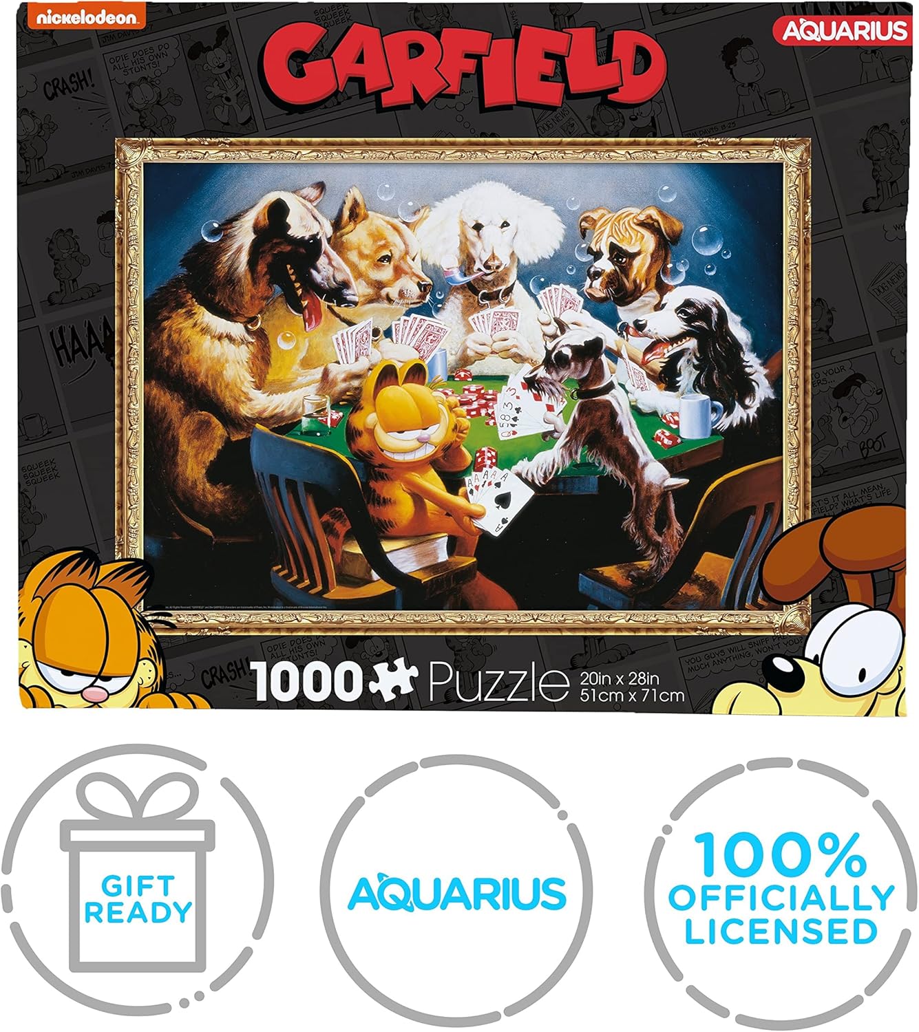 Garfield: Aquarius - Bold Bluff (Puzzle 1000 Pezzi)