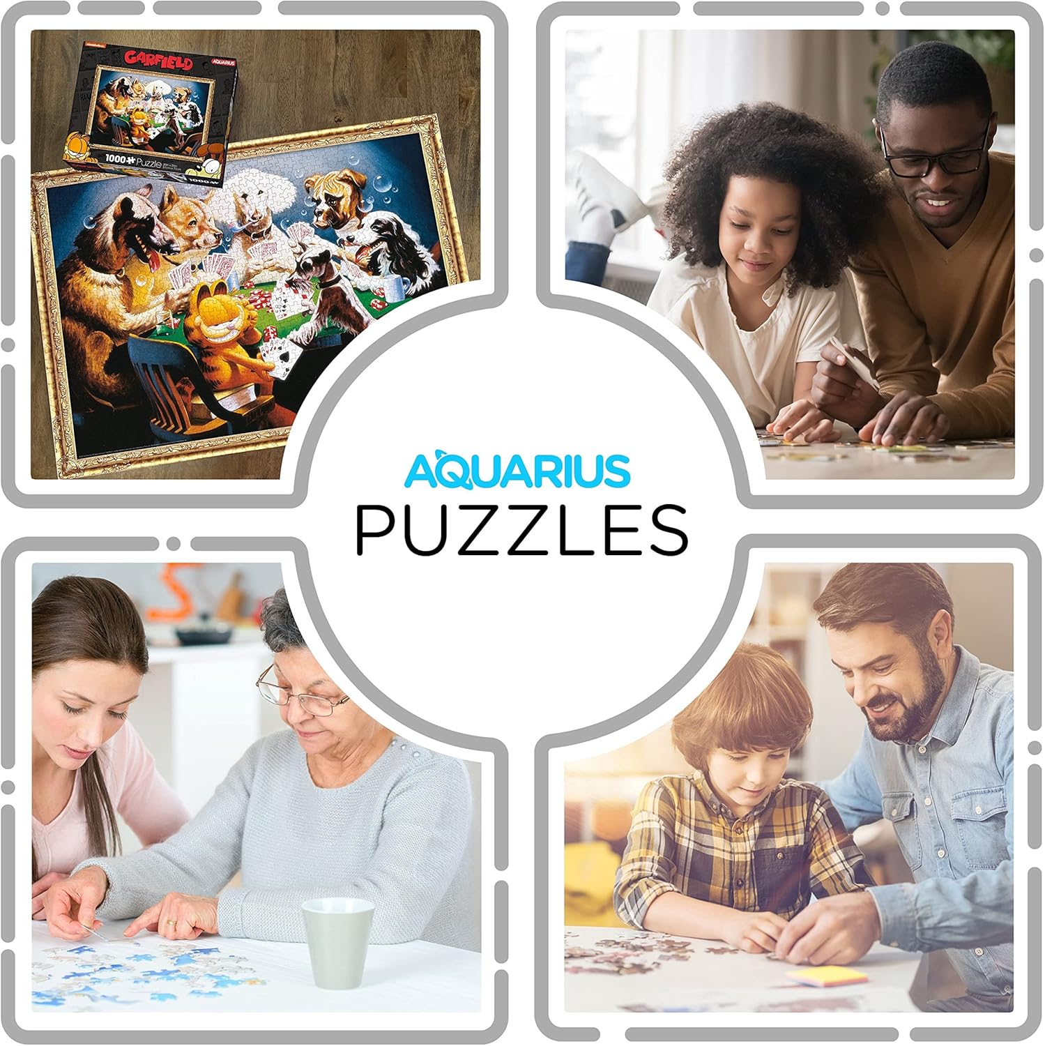 Garfield: Aquarius - Bold Bluff (Puzzle 1000 Pezzi)