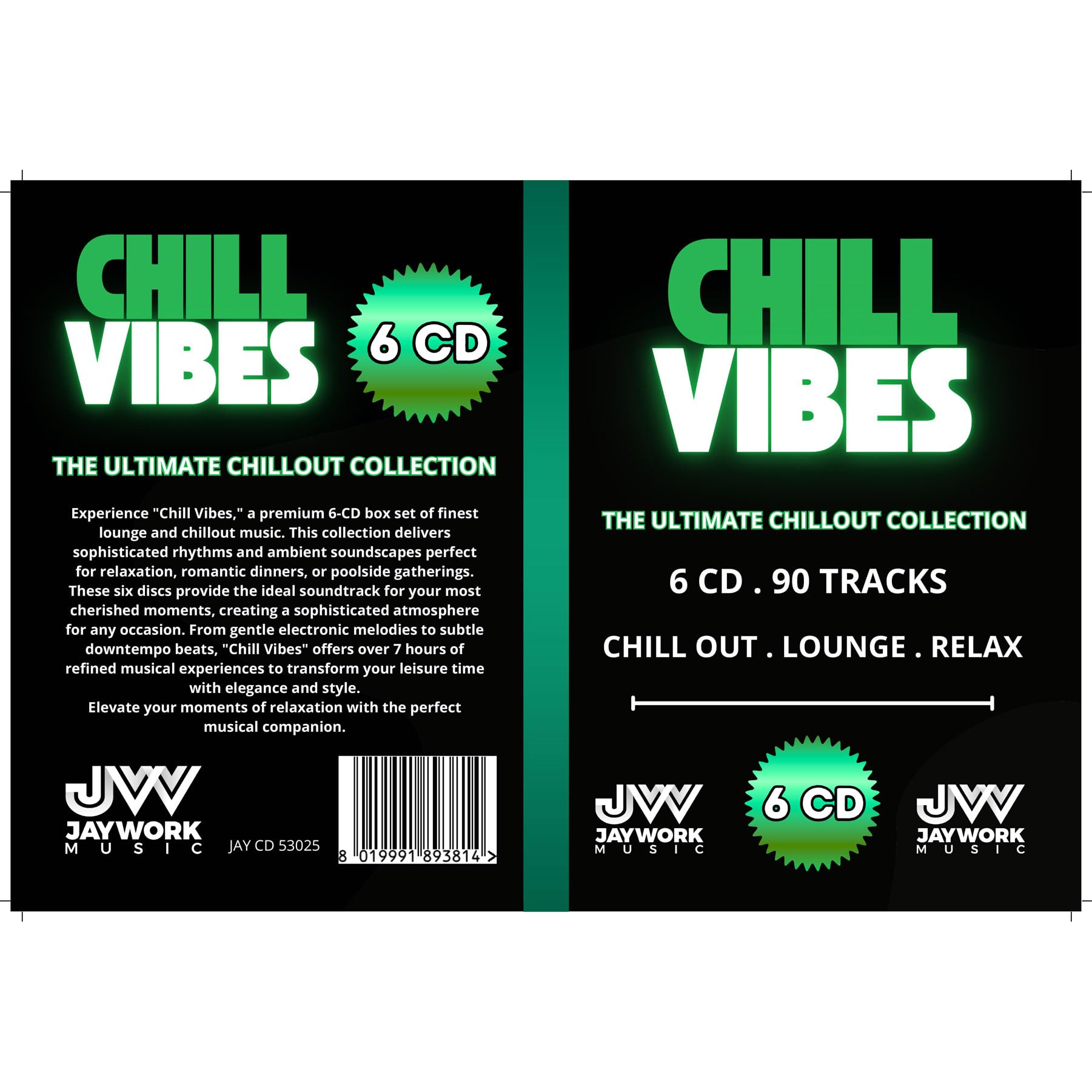 Chill Vibes / Various (6 Cd)