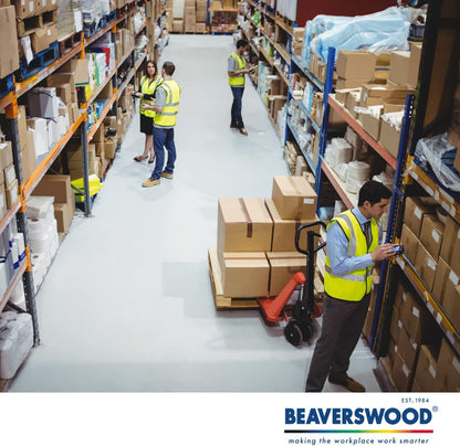 Beaverswood Self Adhesive Stock Identity Slider - 2 Colored Availability Slider, Adhesive Fixing, Green and Red Color To show Availability, Best For Racking & Shelving - H.30 x W.100mm (Pack of 100