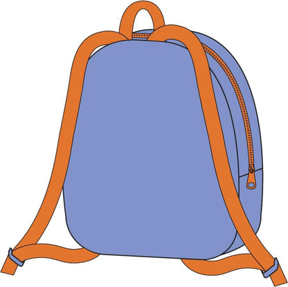 CERDÁ LIFE'S LITTLE MOMENTS Unisex Kid's Mochila Guarderia Personaje Premium Bluey Medidas 18.0x22.0x12.0 Cm para Niñ@s Pequeños Backpack, Mod. 15 UK