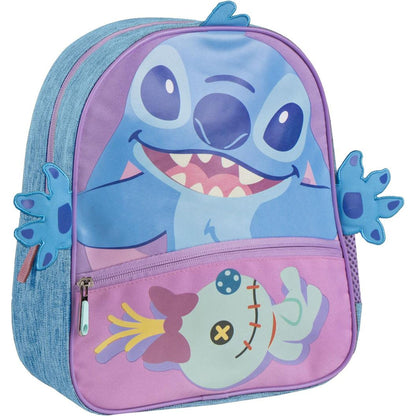 CERDÁ LIFE'S LITTLE MOMENTS Zaino per bambini scuola Stitch misure 15.5x30.0x10.0 cm s, unisex bambini, mod. 79