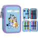 Pencil Case Bluey Light Blue 12,5 X 19,5 X 4,5 Cm