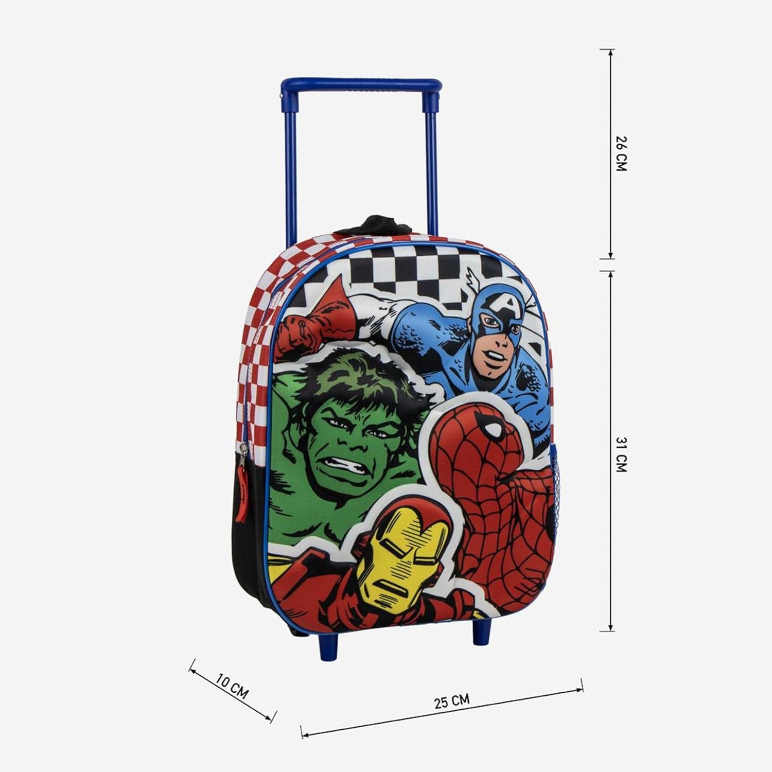 CERDÁ LIFE'S LITTLE MOMENTS Unisex Kid's Infantil Trolley 3D Medidas Mochila Avengers 25.0x31.0x10.0 Cm para Niñ@s Backpack, Mod. 5 UK