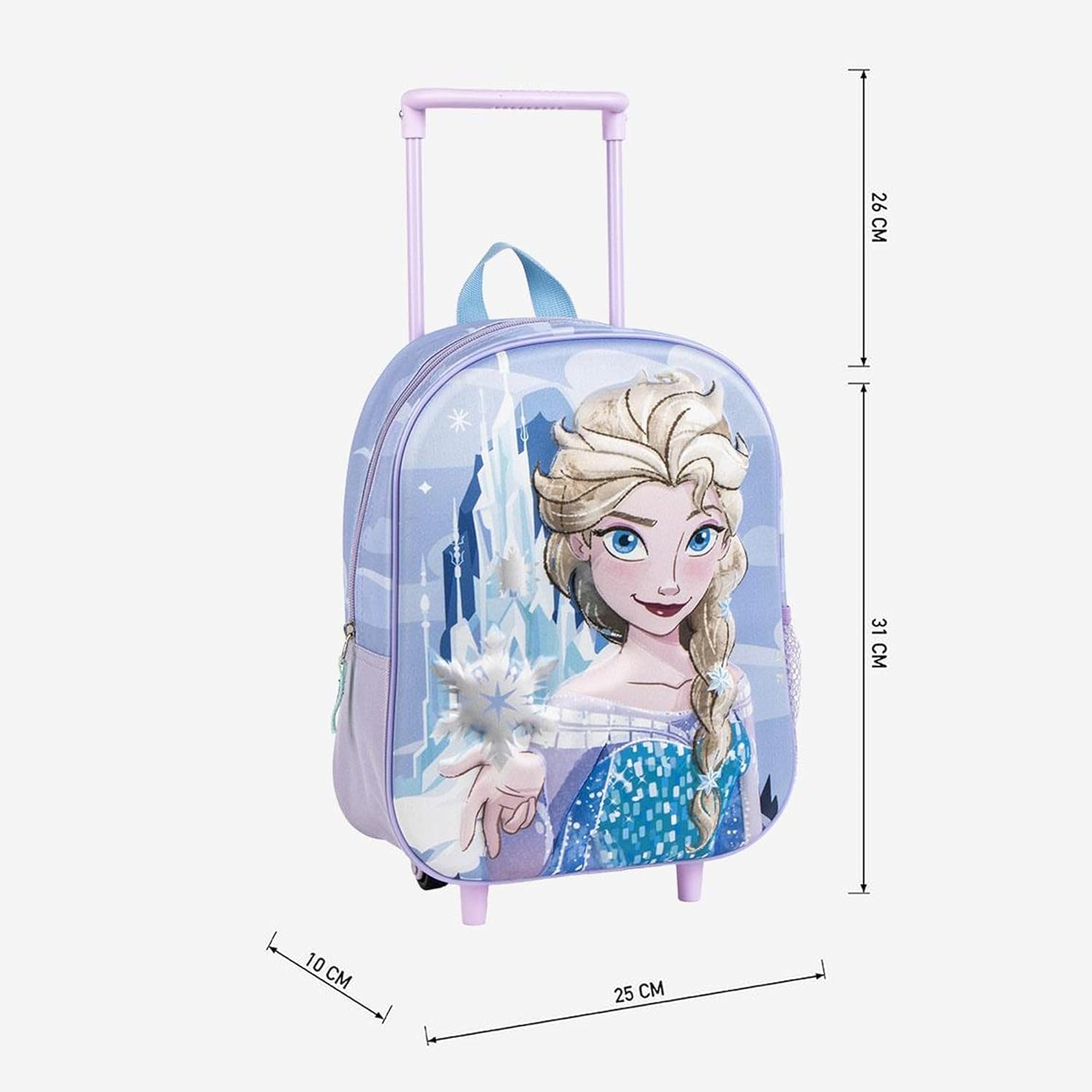 CERDÁ LIFE'S LITTLE MOMENTS Unisex Kid's Infantil Trolley 3D Medidas Mochila Frozen 25.0x31.0x10.0 Cm para Niñ@s Backpack, Mod. 19 UK