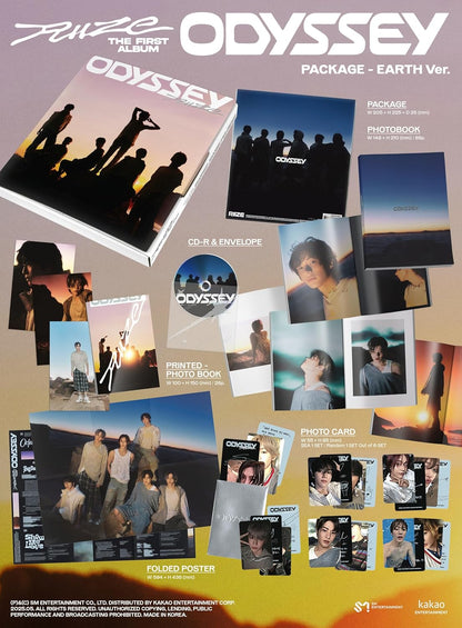 Odyssey - Package Version - incl. 88pg Photobook, 26pg Photobook, Folded Poster