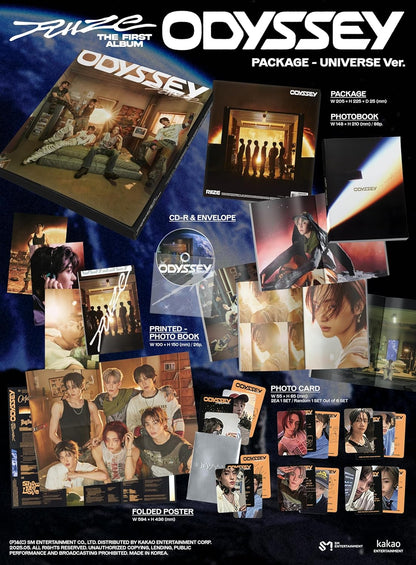 Odyssey - Package Version - incl. 88pg Photobook, 26pg Photobook, Folded Poster