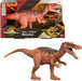 Mattel Jurassic World: El Renacer, Baryonyx Rugido salvaje, Dinosaurio con ataque de mordisco en múltiples direcciones y sonido controlado con la cola, diseño articulado y juego digital, JGC79