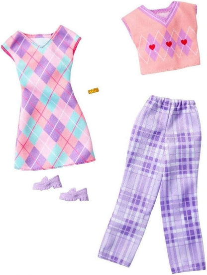 Barbie's Kledingcollectie 2 Pakken GWF04-HYV03