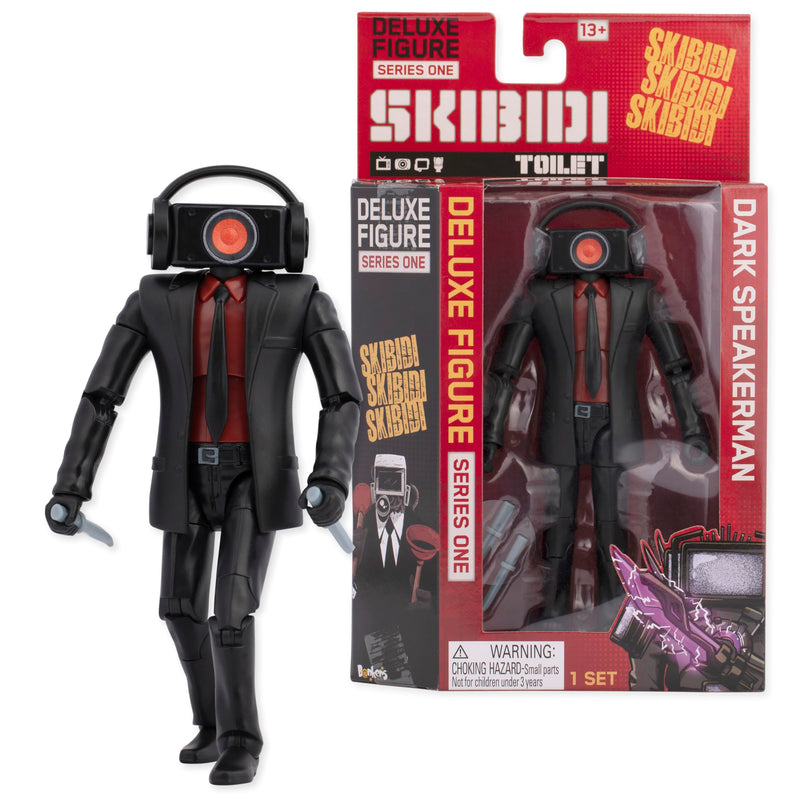 Skibidi Toilet Deluxe Figure Speakerman, Collectible Figures, Officially Licensed Merch
