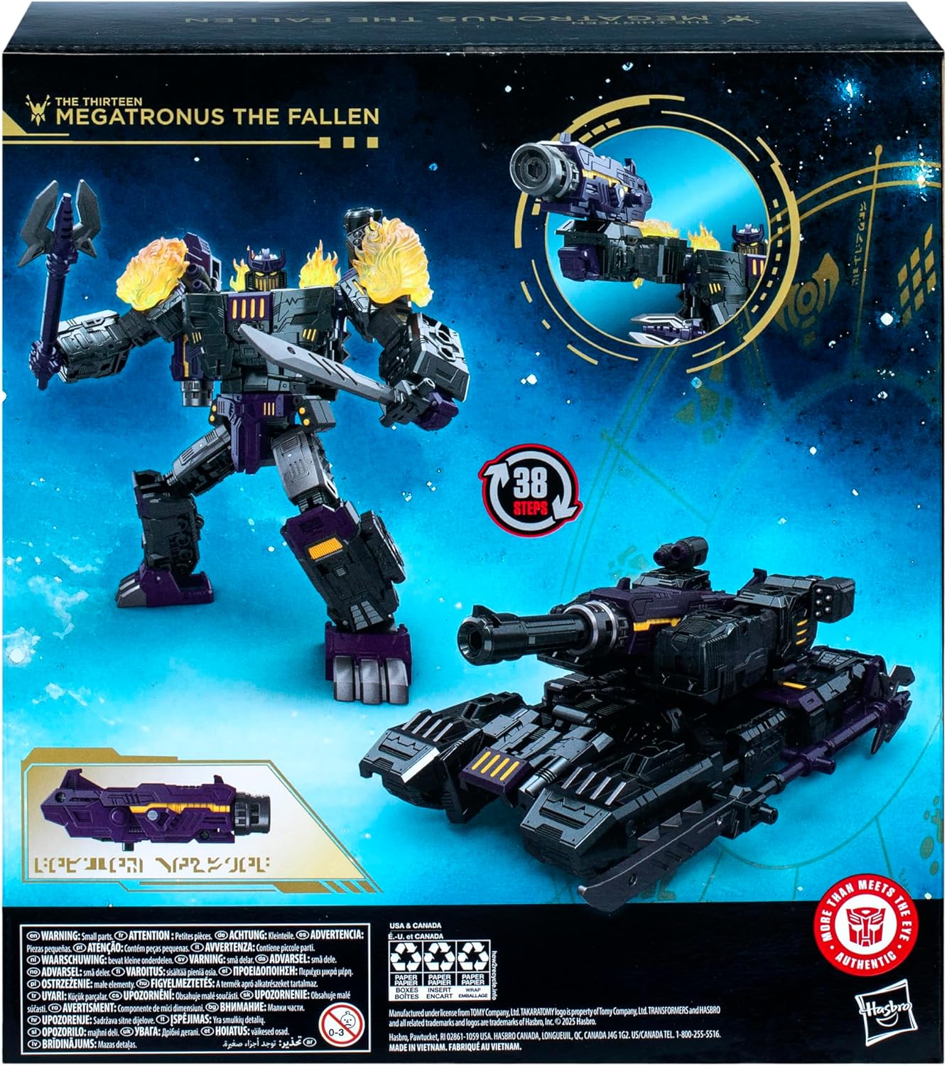 Transformers Age of The Primes Leader-Klasse The Thirteen Megatronus The Fallen
