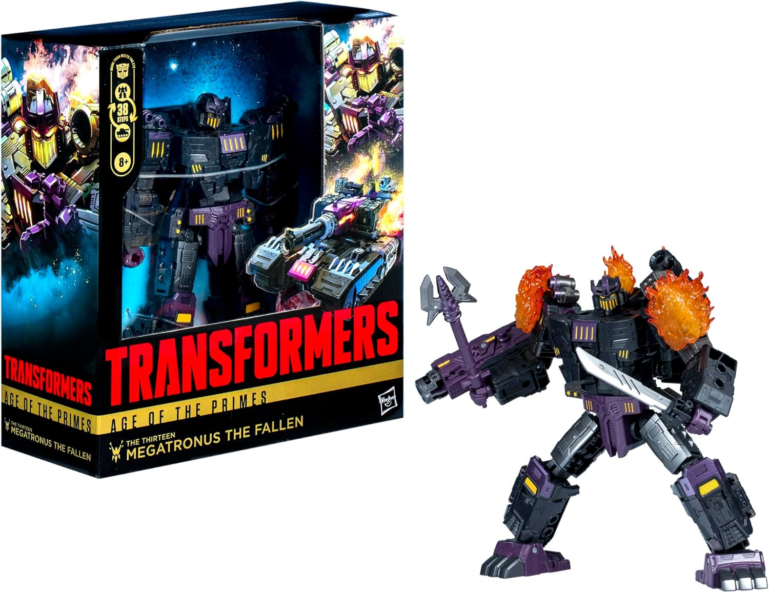 Transformers Age of The Primes Leader-Klasse The Thirteen Megatronus The Fallen