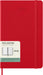 Moleskine Planificador Semanal, Agenda Semanal 2026 12 Meses Con Espacio Para Notas, Con Tapa Dura y Cierre Elástico, Formato Grande 13x21, Color Rojo