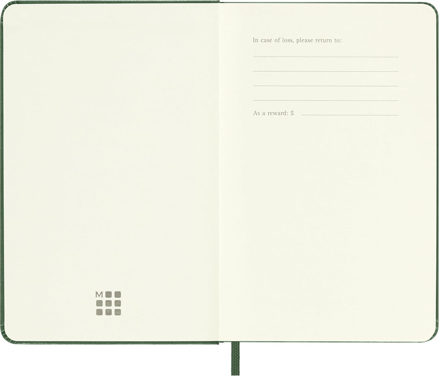 Moleskine Weekly Planner, Agenda Settimanale 2026 12 Mesi Con Spazio Per Note, Con Copertina Rigida e Chiusura Elastica, Formato Pocket 9 x 14 cm, Colore Verde