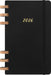 Moleskine Life Planner 2026, Weekly and Monthly Spiral Agenda 12 Months, Soft Cover and Elastic Closure, Black Color, Large Size 13x21 cm