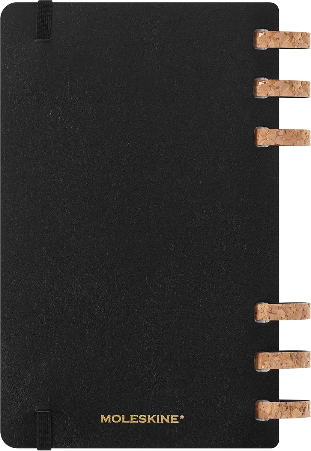 Moleskine Student Life Planner 2025-26, Weekly and Monthly Spiral 12-Month Planner with Soft Cover, Black Color, Large 15 x 21 cm