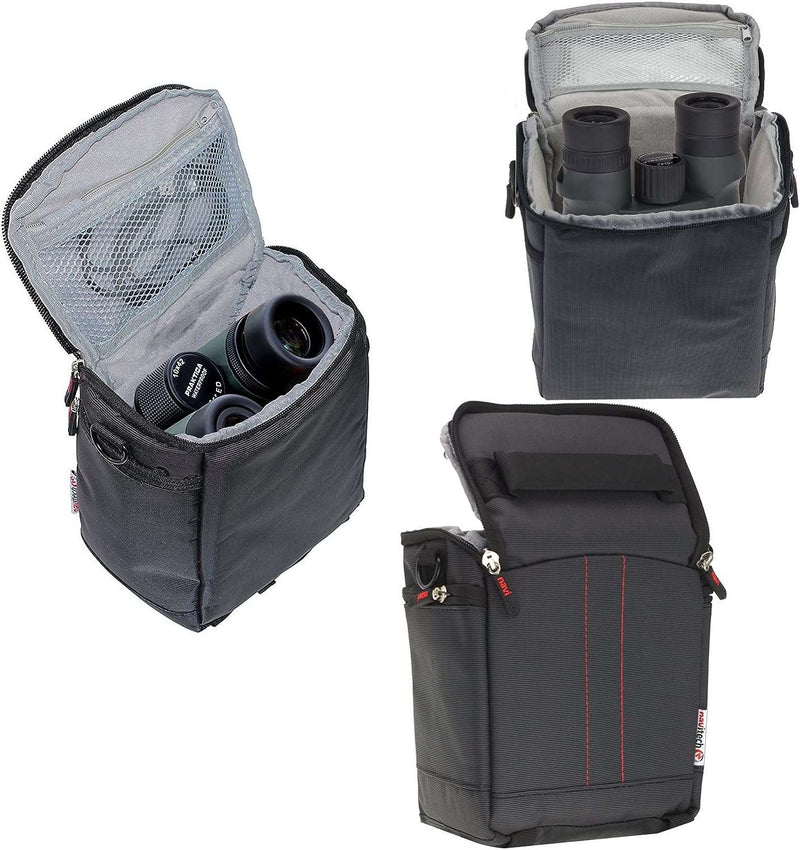 Navitech Black Case For Nikon Stabilized 10x25 Binoculars