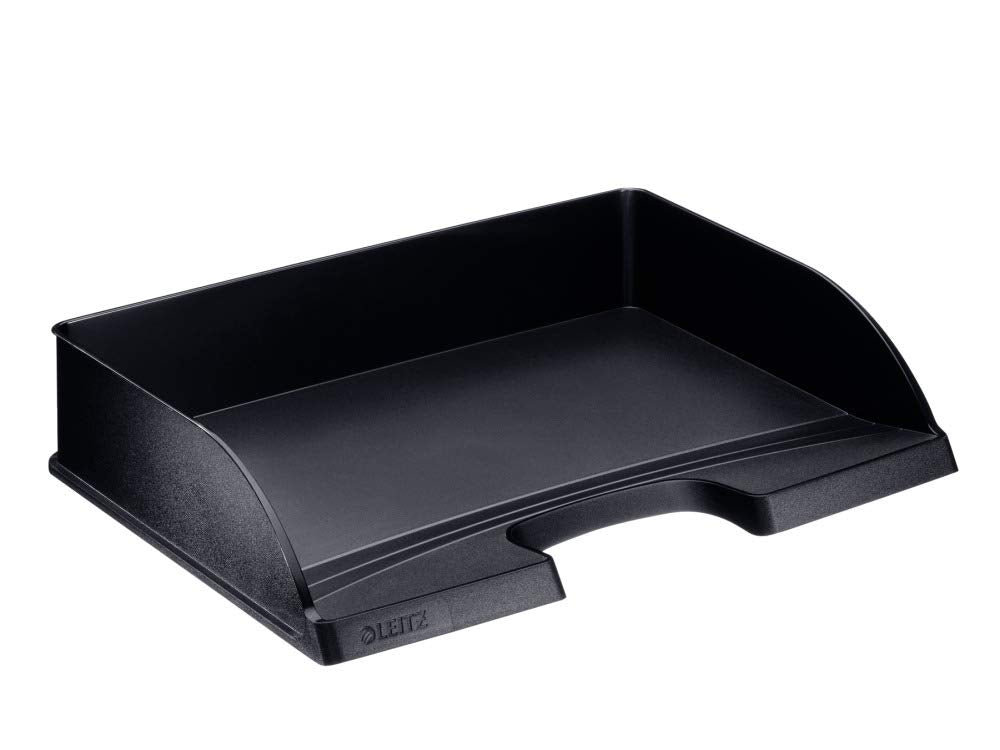 Leitz A4 Landscape Letter Tray, Black, Plus Range, 52180095