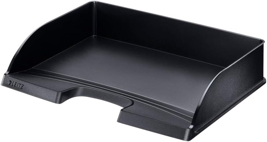 Leitz A4 Landscape Letter Tray, Black, Plus Range, 52180095