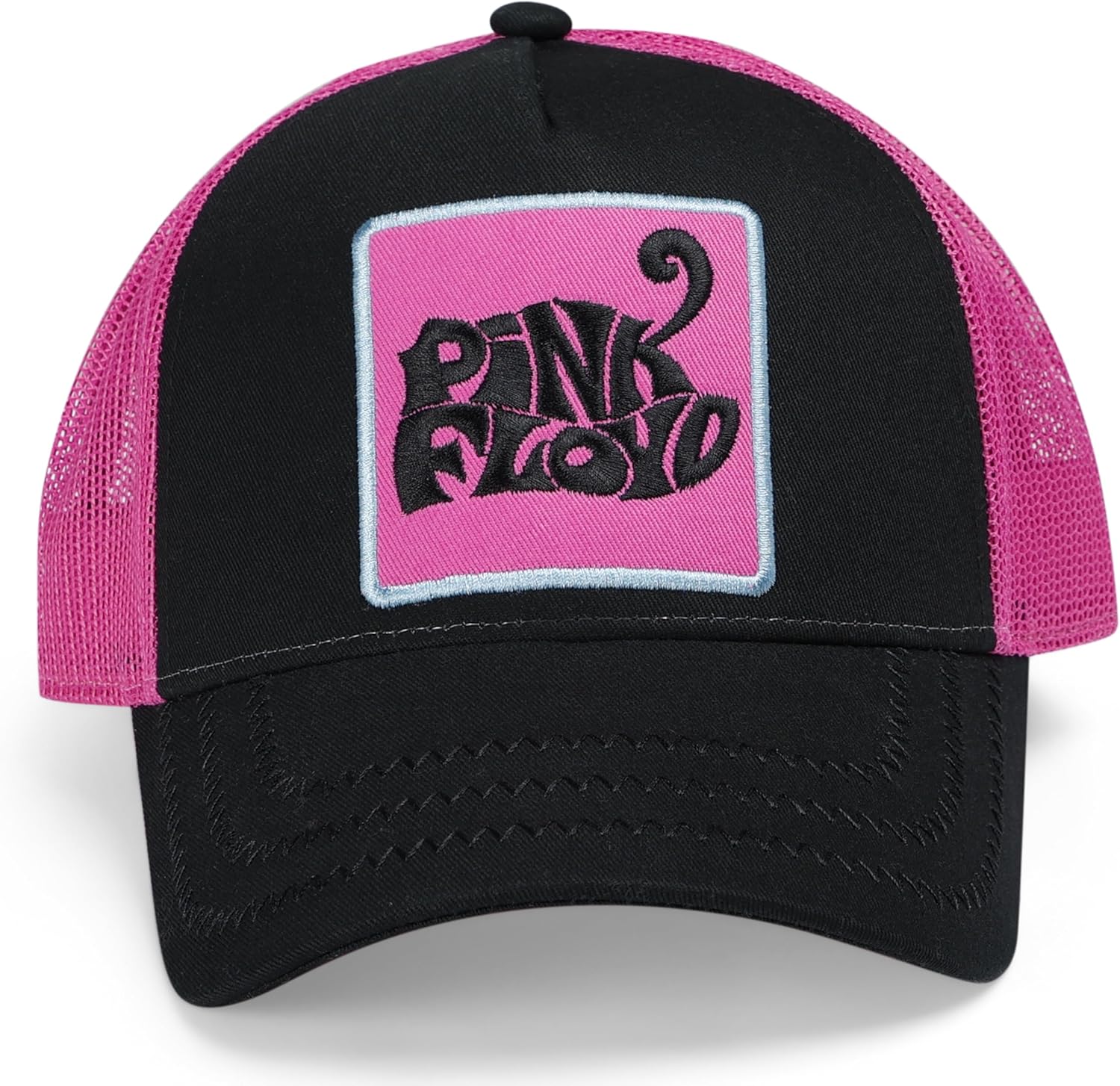 Amplified Trucker Baseball Cap with Adjustable Snapback Closure, Breathable
