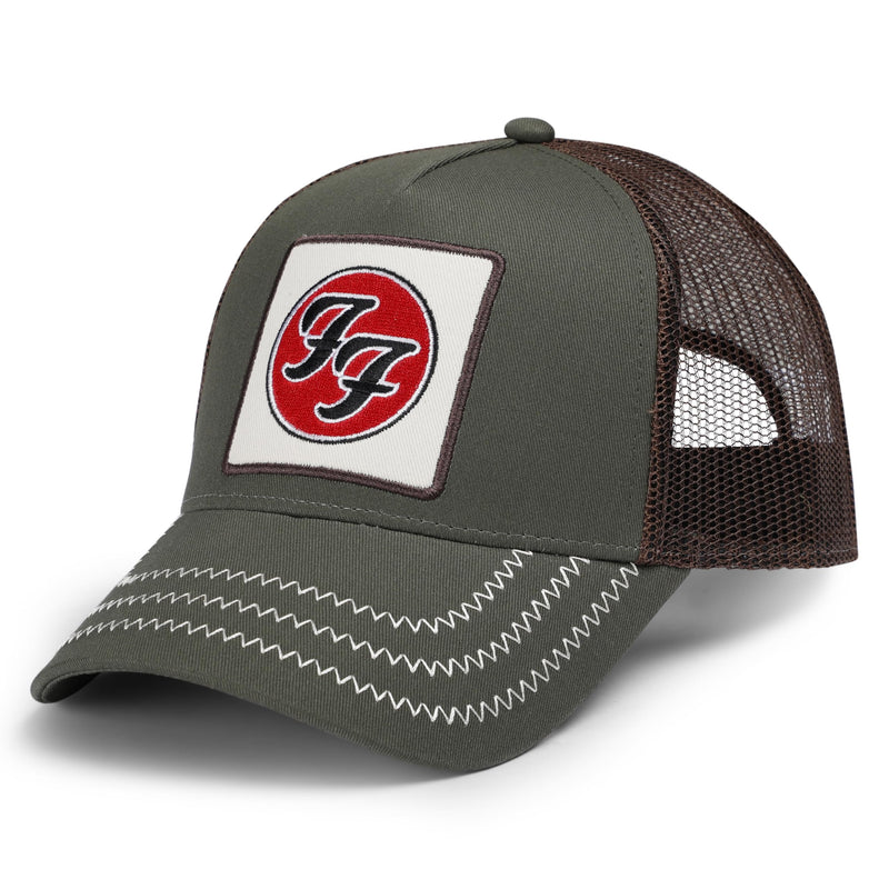 Amplified Trucker Baseball Cap with Adjustable Snapback Closure, Breathable