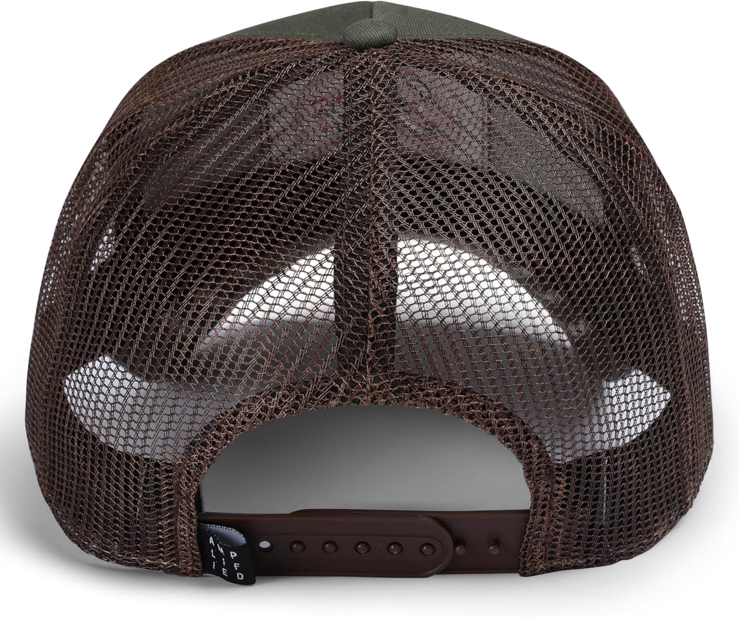 Amplified Trucker Baseball Cap with Adjustable Snapback Closure, Breathable